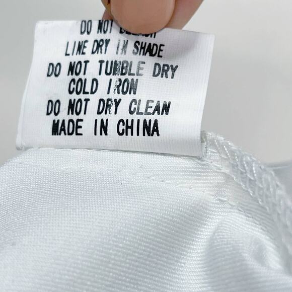 Xenia Shimmering Dress Metallic Jacquard Size 2 - Picture 10 of 10